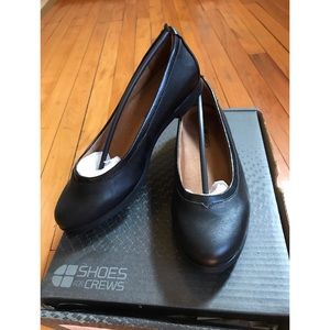 Shoes For Crews Non-Slip Black Flats